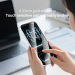 ZGA for iPhone 18 Pro Screen Protector 3D Full Coverage 0.33mm 9H High Aluminum-silicon Glass Film with Installation Tool
