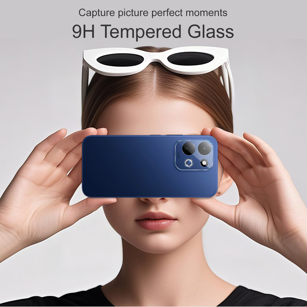 IMAK for Xiaomi Redmi 17 5G / Xiaomi Redmi 17 4G Camera Lens Protector Slim Tempered Glass Full Coverage Lens Film