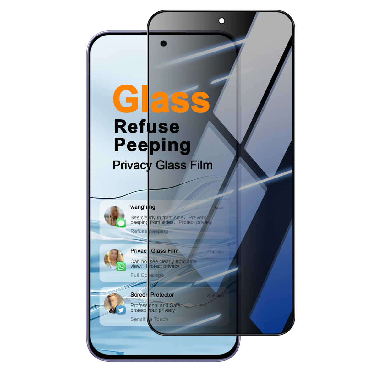 IMAK for Xiaomi Redmi Note 17 4G (Global) / Note 17 5G (Global) / Note 17 (India / China) 5G Anti Peep Tempered Glass Screen Protector Full Coverage