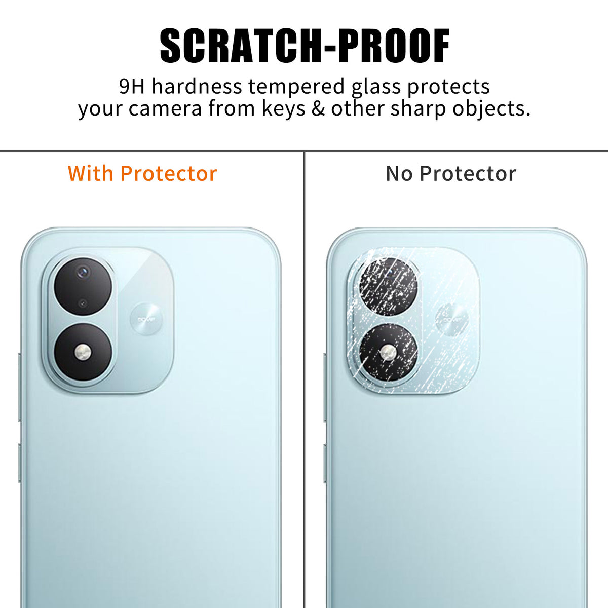 Xiaomi Redmi Note 17 4G (Global) / Note 17 5G (Global) / Note 17 (Indien/Kina) 5G Heltäckande Kameralinsskydd HD Anti-Fingeravtryck AR Härdat Glas Linsfilm
