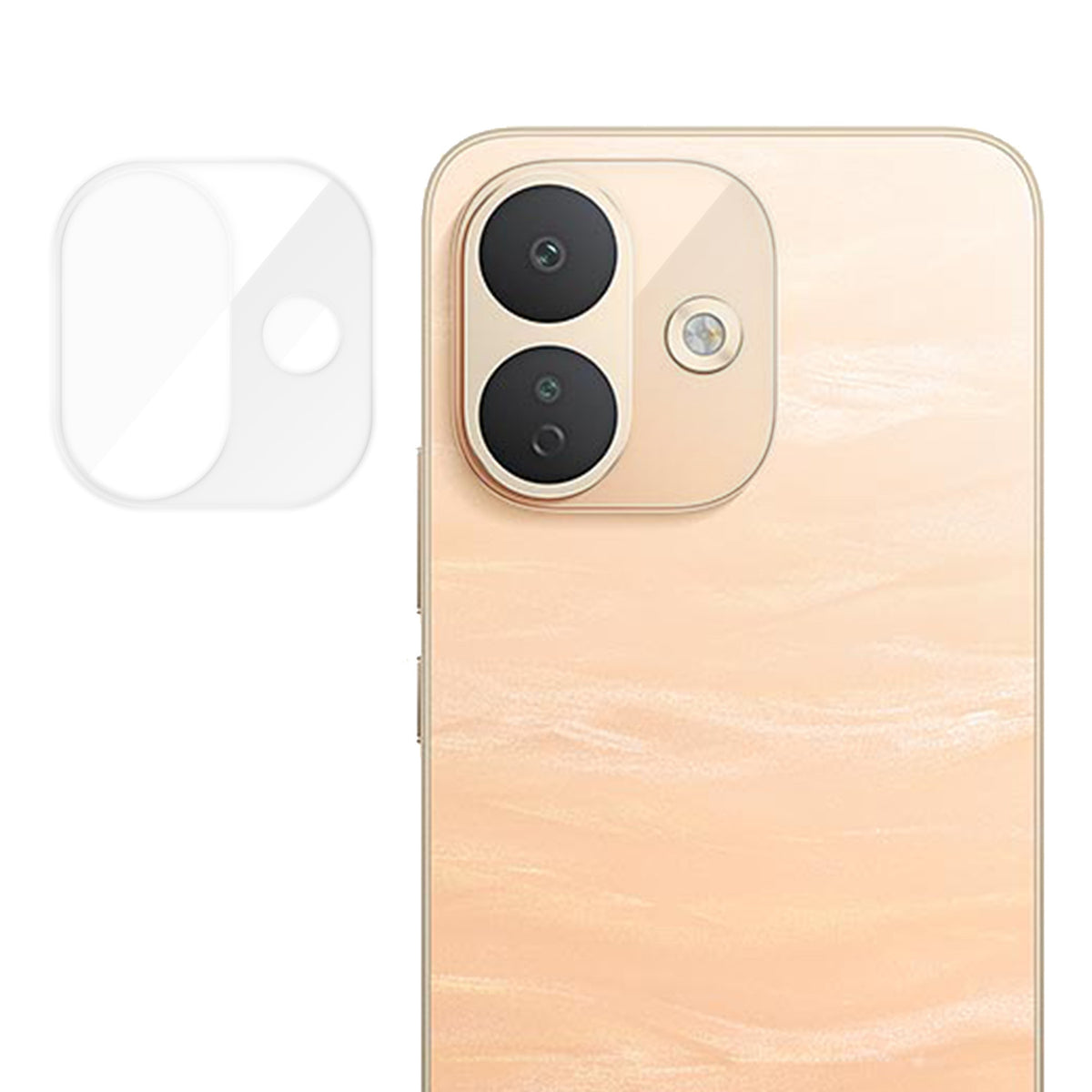 Xiaomi Redmi Note 17 Pro 5G Heltäckande Kameralinsskydd Högupplöst Anti-Fingeravtryck AR Härdat Glas Linsfilm
