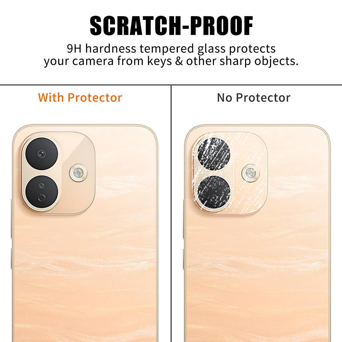 Xiaomi Redmi Note 17 Pro 5G Heltäckande Kameralinsskydd Högupplöst Anti-Fingeravtryck AR Härdat Glas Linsfilm