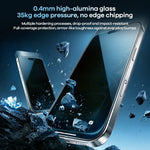 REMAX GL-45 För iPhone 13 Pro Max Anti-spion Skärmskydd 0,4 mm Tjock Aluminium-Silicon Glas Heltäckande Sekretessfilm