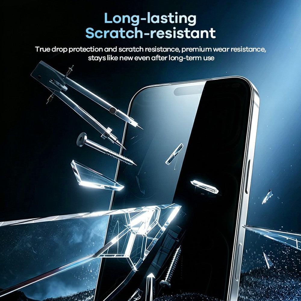 REMAX GL-45 För iPhone 13 Pro Max Anti-spion Skärmskydd 0,4 mm Tjock Aluminium-Silicon Glas Heltäckande Sekretessfilm