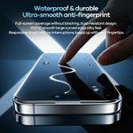 REMAX GL-45 För iPhone 13 Pro Max Anti-spion Skärmskydd 0,4 mm Tjock Aluminium-Silicon Glas Heltäckande Sekretessfilm