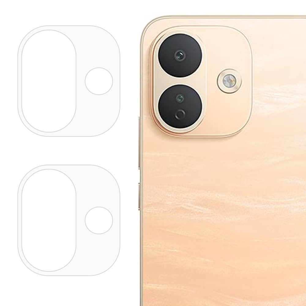 2Pcs for Xiaomi Redmi Note 17 Pro 5G Camera Lens Protector 3D Arc Edge Anti-Scratch Tempered Glass Lens Film
