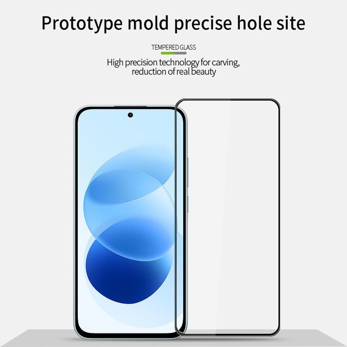 MOFI för Xiaomi Redmi Note 17 4G (Global) / Xiaomi Redmi Note 17 (Indien/Kina) 5G / Xiaomi Redmi Note 17 5G (Global) Skärmskydd 9H 3D Böjd Helhäftande Heltäckande Härdat Glasfilm