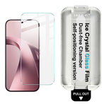 IMAK hærdet glas med fuldskærmsbeskyttelse til Xiaomi 17T Pro, med iskrystaldesign og støvfri installationsværktøj (fingeraftrykslåsning)