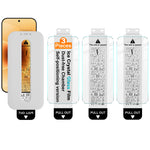 IMAK för Xiaomi 17 Pro / Xiaomi 17 3 st. skärmskydd i härdat glas i iskristall med dammfritt installationsverktyg (fingeravtryckslåsning)
