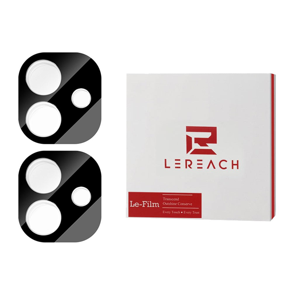 LEREACH 2 st. kameralinsskydd för Xiaomi Redmi Note 17 4G (Global) / Note 17 5G (Global) / Note 17 (Indien/Kina) 5G, 3D heltäckande härdat glas akryl linsfilm i ett stycke