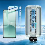 IMAK til OnePlus Turbo 6X 5G / OnePlus Nord CE6 Lite 5G, 3 stk. Ice Crystal-ridsebestandig hærdet glasfilm med støvfri monteringsværktøj