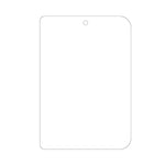 AMORUS For Xiaomi 18 Fold High Aluminum-silicon Glass Film 2.5D Arc Edge Screen Protector, NOT Complete Covering