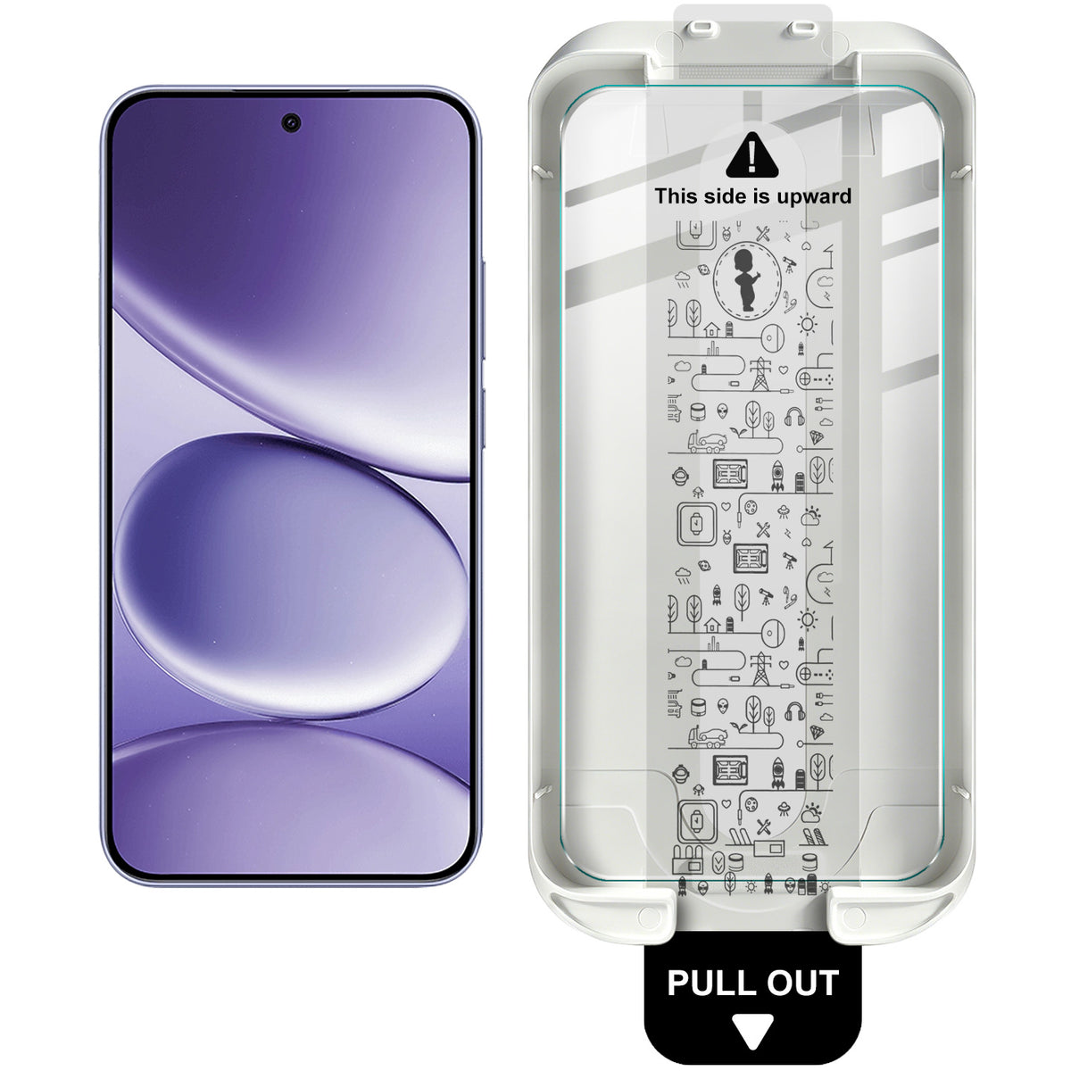 IMAK för Xiaomi Redmi Note 15 Pro 5G (Global) Skärmskydd Ice Crystal Härdat Glasfilm med Dammfritt Installationsverktyg (Fingeravtryckslåsning)