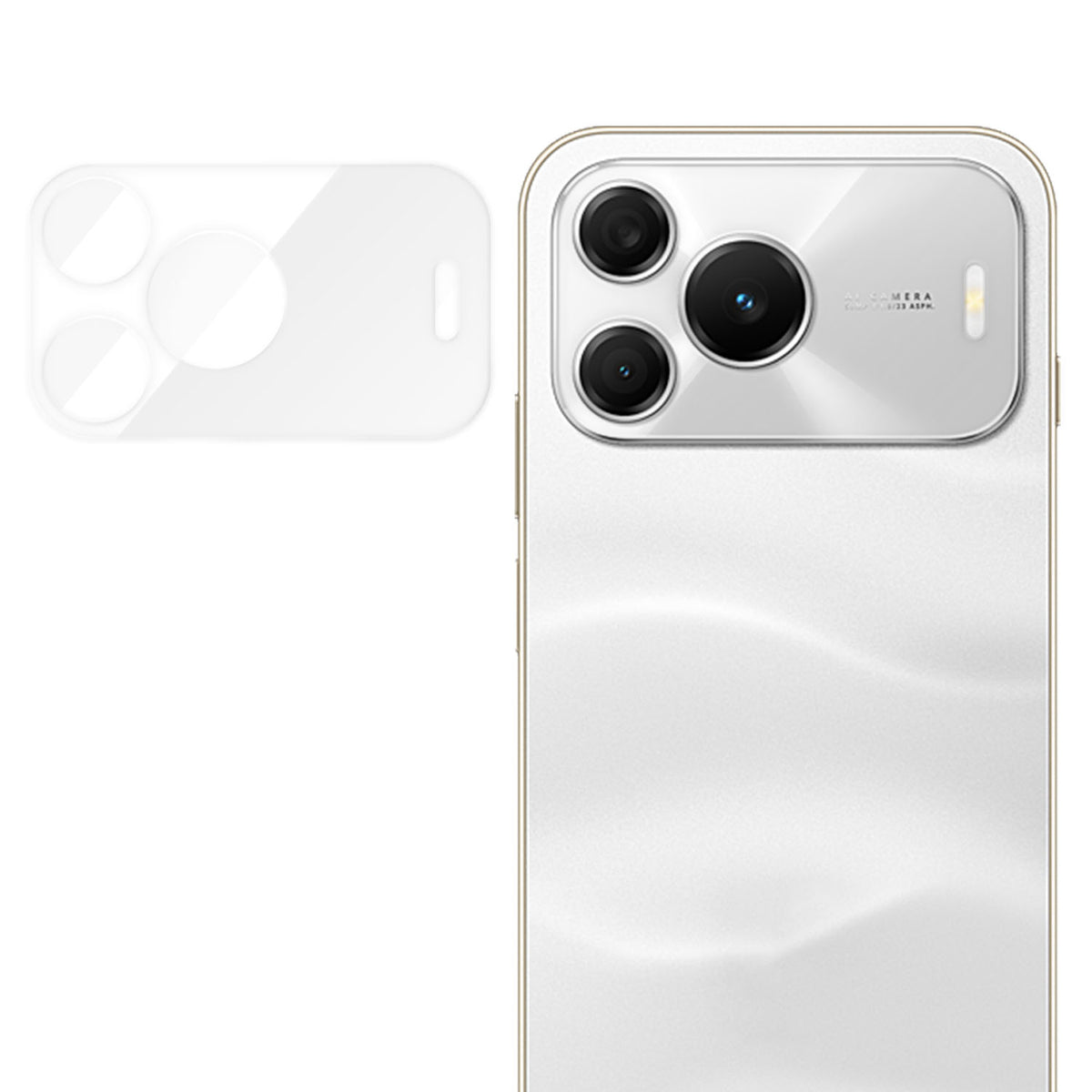 Huawei Nova 16 SE 5G Heltäckande Kameralinsskydd High Definition Anti-Fingeravtryck AR Härdat Glas Linsfilm