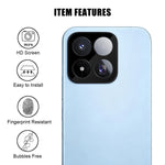 Xiaomi 17 Max-kameralinsebeskyttelse i fuld dækning, silketryk, HD, anti-fingeraftryk, AR-hærdet glaslinsefilm