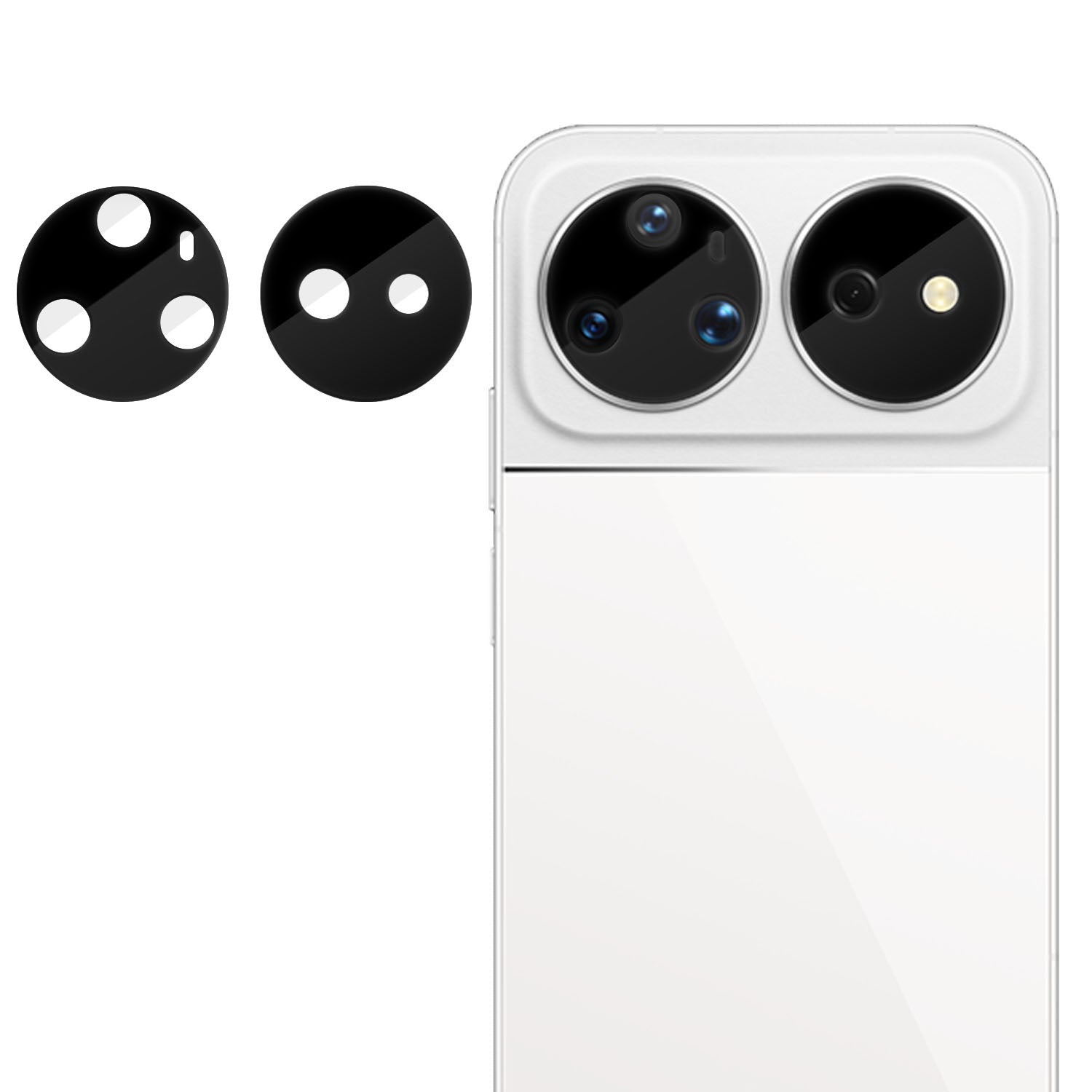 Huawei Nova 16 Ultra 5G Heltäckande Kameralinsskydd Silkestryck HD Anti-Fingeravtryck AR Härdat Glas Linsfilm