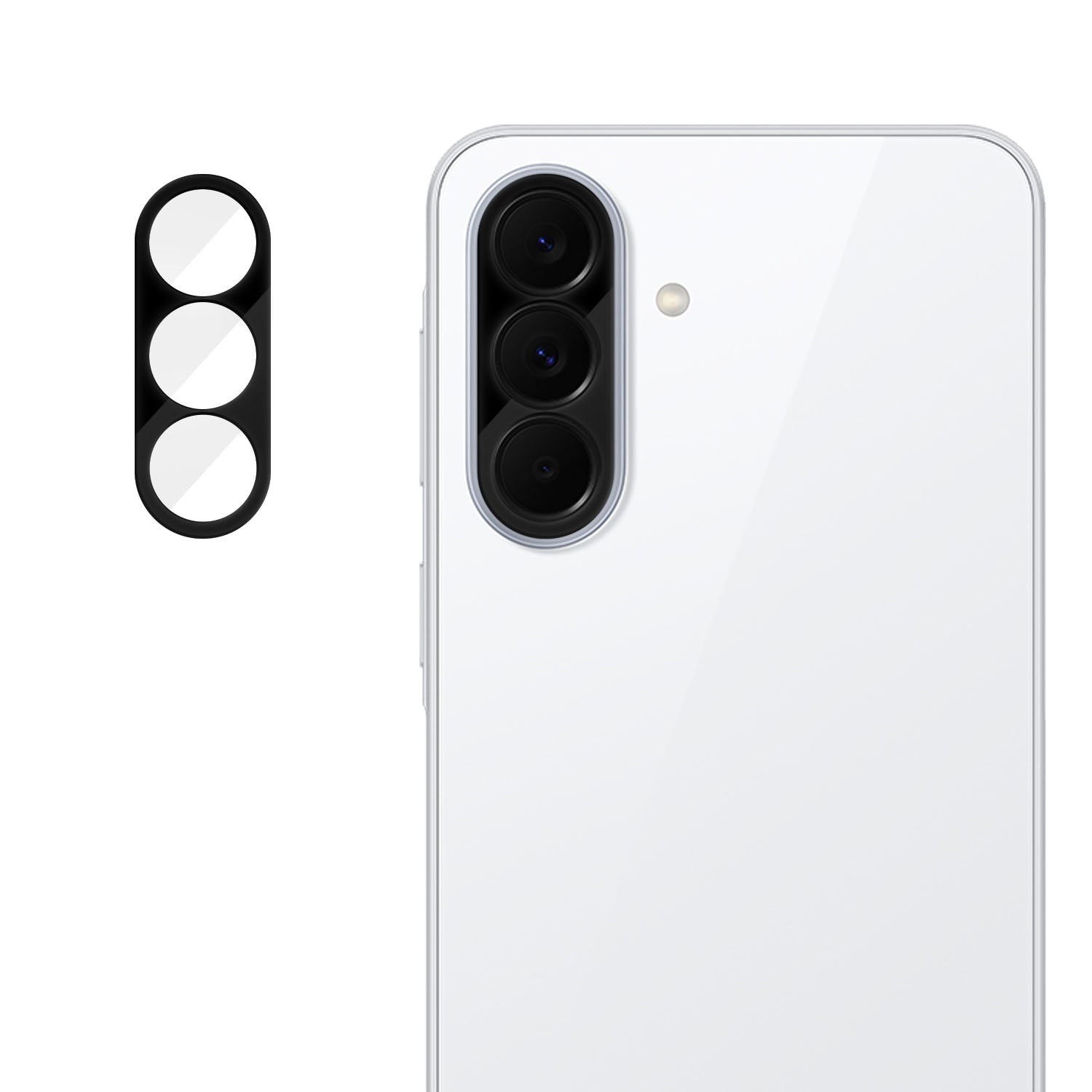 Samsung Galaxy A57 5G / Galaxy A37 5G Heltäckande Kameralinsskydd Silkestryck HD Anti-fingeravtryck AR Härdat Glas Linsfilm
