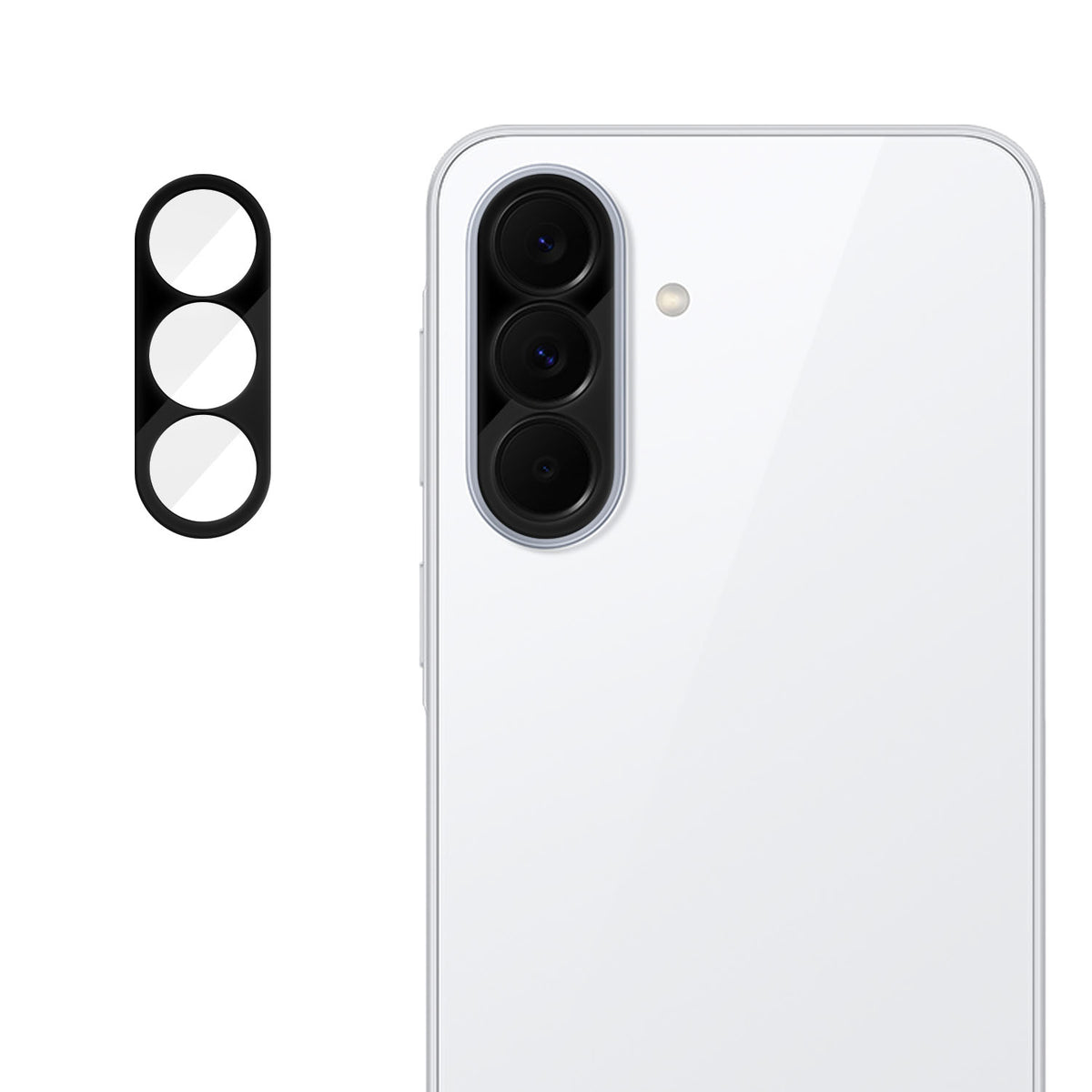 Samsung Galaxy A57 5G / Galaxy A37 5G fulddækkende kamerabeskytter, silketrykt HD-antifingeraftryk AR-hærdet glaslinsefilm