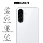 Samsung Galaxy A57 5G / Galaxy A37 5G fulddækkende kamerabeskytter, silketrykt HD-antifingeraftryk AR-hærdet glaslinsefilm