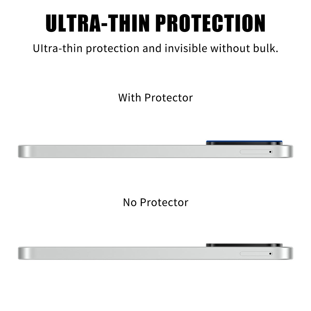 Samsung Galaxy A57 5G / Galaxy A37 5G fulddækkende kamerabeskytter, silketrykt HD-antifingeraftryk AR-hærdet glaslinsefilm