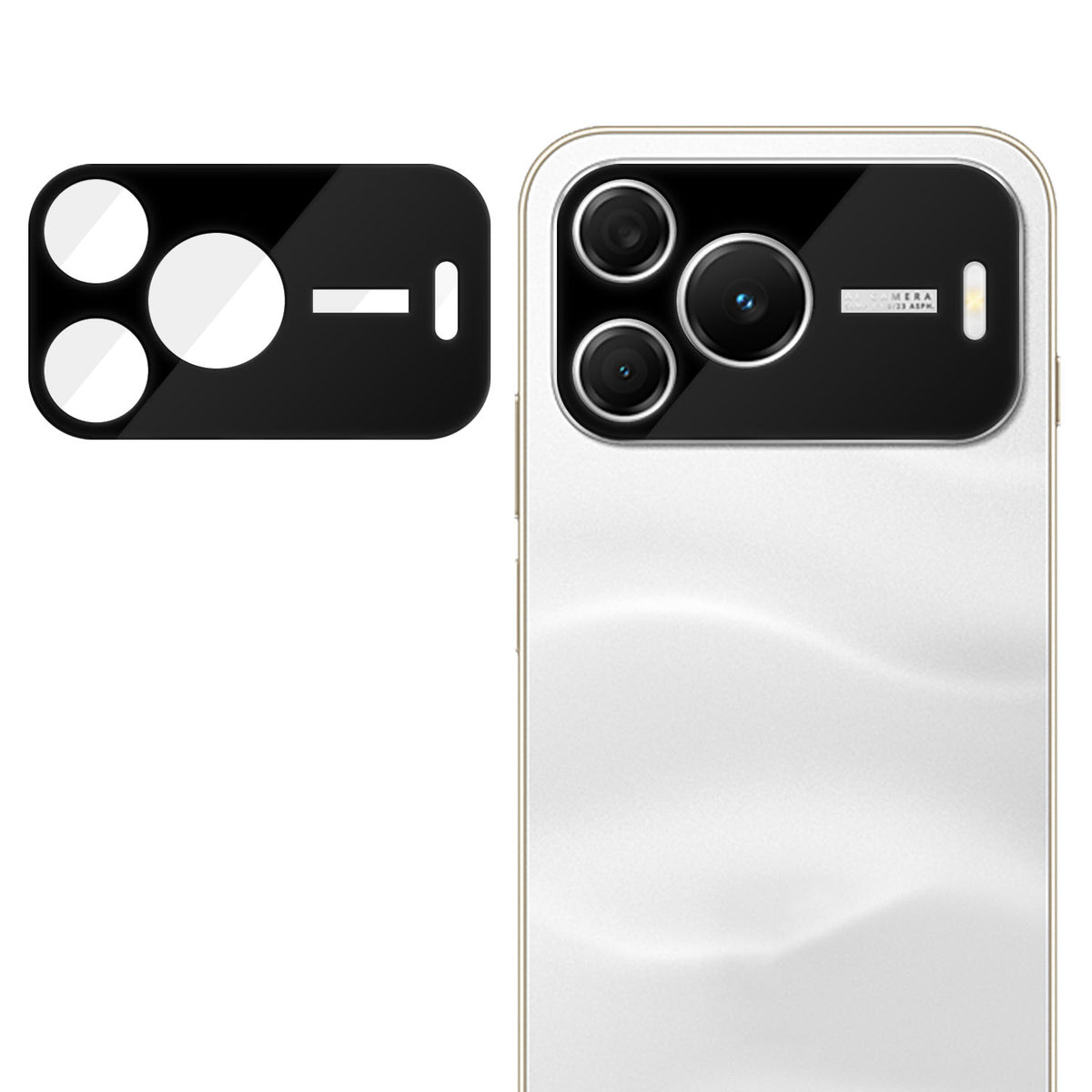 Huawei Nova 16 SE 5G Heltäckande Kameralinsskydd Silkestryck HD Anti-fingeravtryck AR Härdat Glas Linsfilm