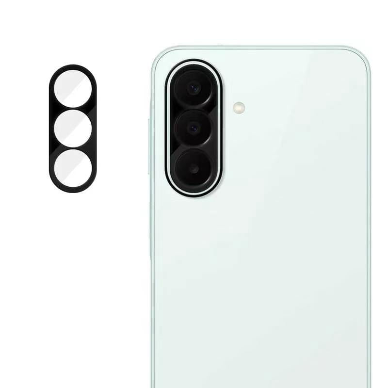 Samsung Galaxy A27 5G Härdat Glas Linsskydd Svart Silkestryck Kameralinsfilm