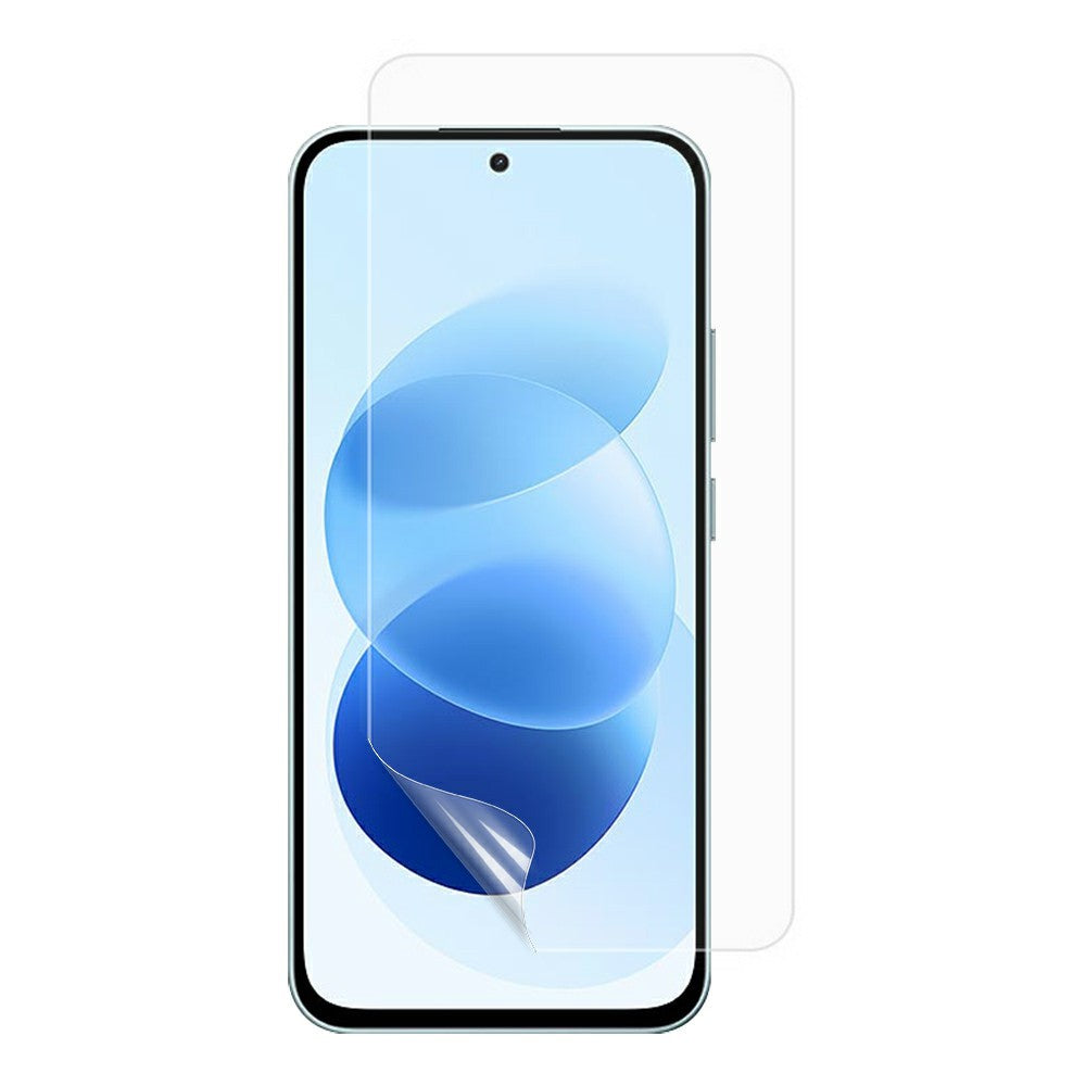 Skärmfilm för Xiaomi Redmi Note 17 5G (Global) / 17 4G (Global) / 17 (Indien/Kina) 5G PET bubbelfritt ultraklart skärmskydd, INTE komplett täckande