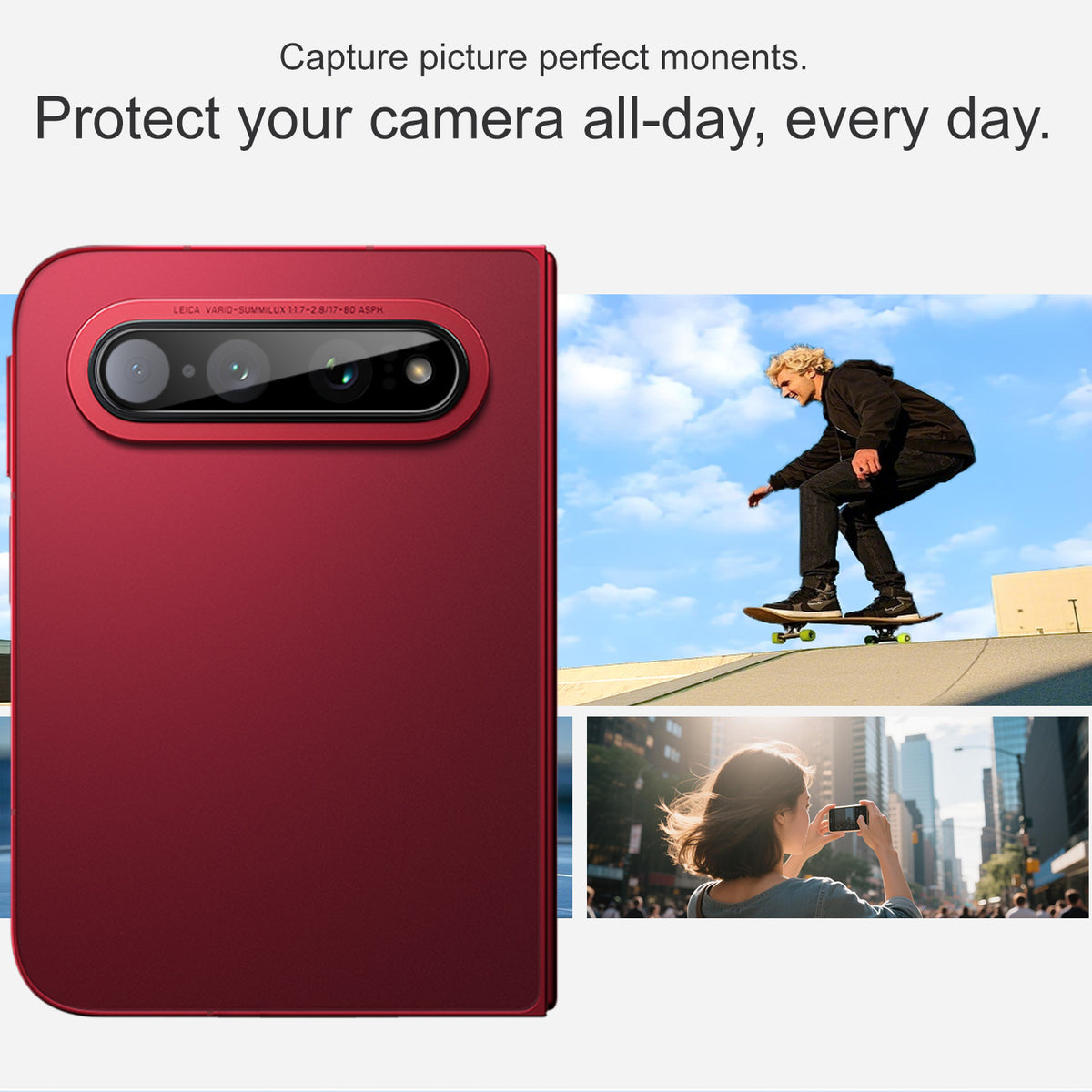 IMAK kameralinsebeskytter til Xiaomi 18 Fold, hærdet glas, HD-gennemsigtig heldækkende linsefilm