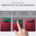 IMAK for Xiaomi 18 Fold Tempered Glass Full Cover Camera Lens Protector with Self Positioning Frame