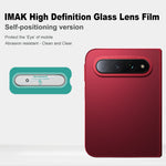 IMAK för Xiaomi 18-faldigt kameralinsskydd härdat glas heltäckande linsfilm med självpositionerande ram