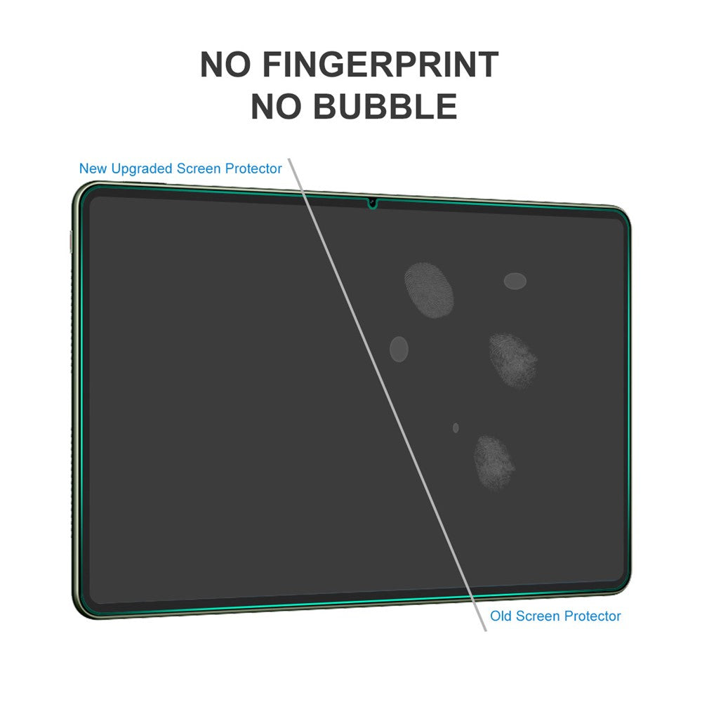 ENKAY HAT PRINCE 2 st. härdat glasfilm för Huawei MatePad Pro 12.6 (2021), 9H 2.5D Arc Edge 0.33mm ultraklart explosionsfritt skärmskydd