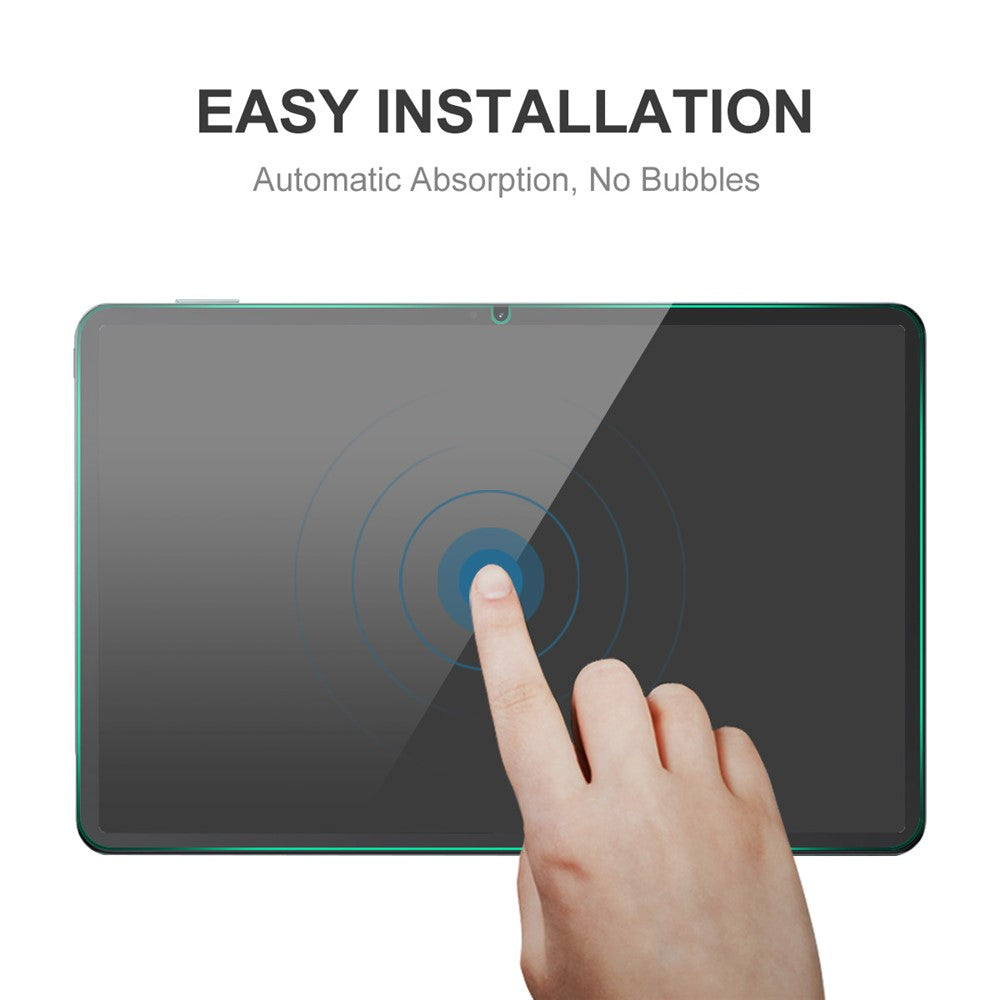 ENKAY HAT PRINCE Tempered Glass Film for Xiaomi Pad 5 Pro 12.4 (2022), 0.33mm 9H 2.5D Arc Edge Ultra Clear Anti-explosion Screen Protector