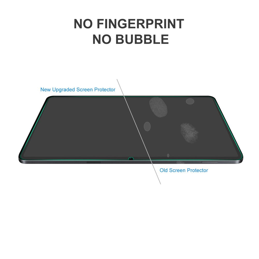 ENKAY HAT PRINCE 2 st. härdat glasfilm för Xiaomi Pad 5 Pro 12.4 (2022) explosionsskyddande 9H 2.5D bågkant 0.33mm HD klart skärmskydd