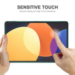 ENKAY HAT PRINCE 2 st. härdat glasfilm för Xiaomi Pad 5 Pro 12.4 (2022) explosionsskyddande 9H 2.5D bågkant 0.33mm HD klart skärmskydd