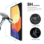 ENKAY HAT PRINCE 2 st. härdat glasfilm för Xiaomi Pad 5 Pro 12.4 (2022) explosionsskyddande 9H 2.5D bågkant 0.33mm HD klart skärmskydd