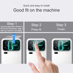 IMAK för Xiaomi 18 Pro Kameralinsskydd Tunn Härdat Glas Heltäckande Linsfilm