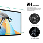 ENKAY HAT PRINCE 2 Stk. hærdet glasfilm til Honor Pad V8 Pro, 0,33 mm 9H 2.5D HD Klar Fuldklæbende Skærmbeskytter