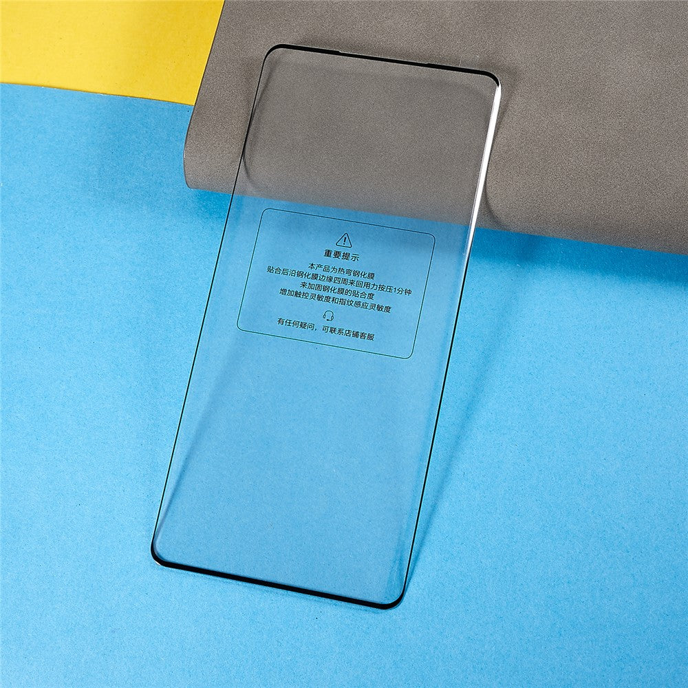 3D buet hærdet glasfilm til Honor X9a 5G / X40 5G / Magic5 Lite 5G Sideklæber Fuld dækning HD Anti-eksplosion skærmbeskytter