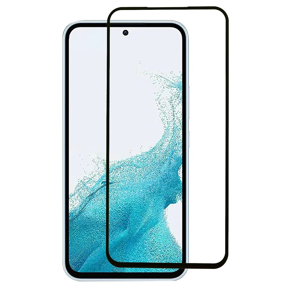 20D Silketryk Hærdet Glasfilm til Samsung Galaxy A54 5G HD Klar Fuld Lim Fuld Skærmbeskytter