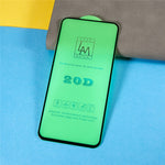 20D Silketryk Hærdet Glasfilm til Samsung Galaxy A54 5G HD Klar Fuld Lim Fuld Skærmbeskytter