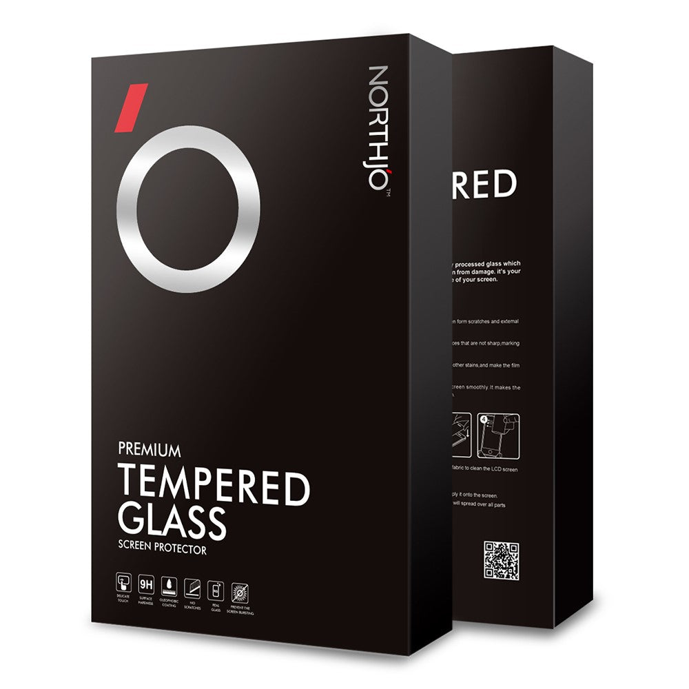 NORTHJO A+ For iPhone 12 Pro / 12 6.1 inch High Transparency Screen Protector 2.5D Arc 28-Degree Anti-Spy 0.3mm Tempered Glass Film