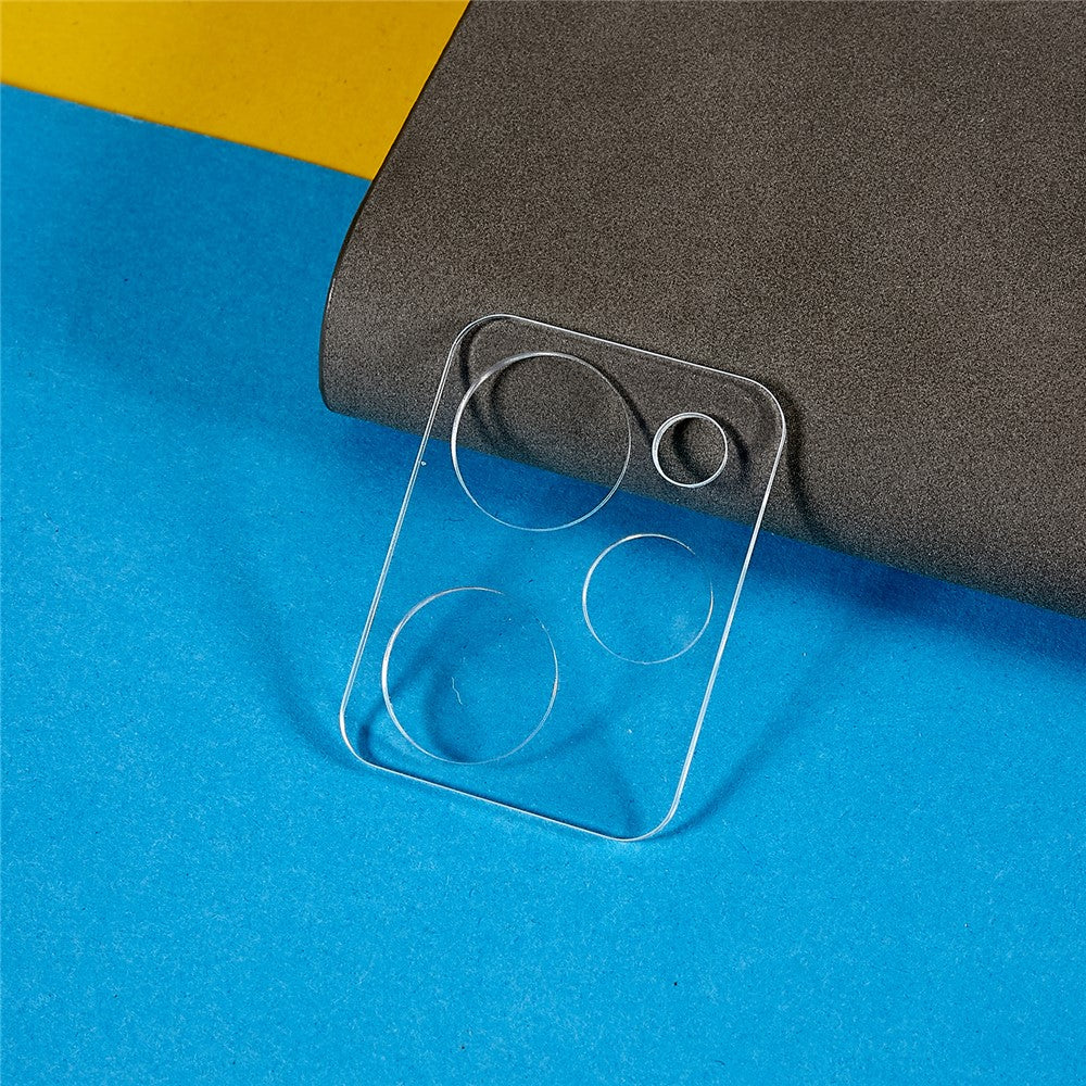2Pcs / Set For Xiaomi Redmi Note 12 Pro Speed 5G / Poco X5 Pro 5G Camera Lens Protector 3D Arc Edge HD Clear Tempered Glass Phone Rear Lens Film