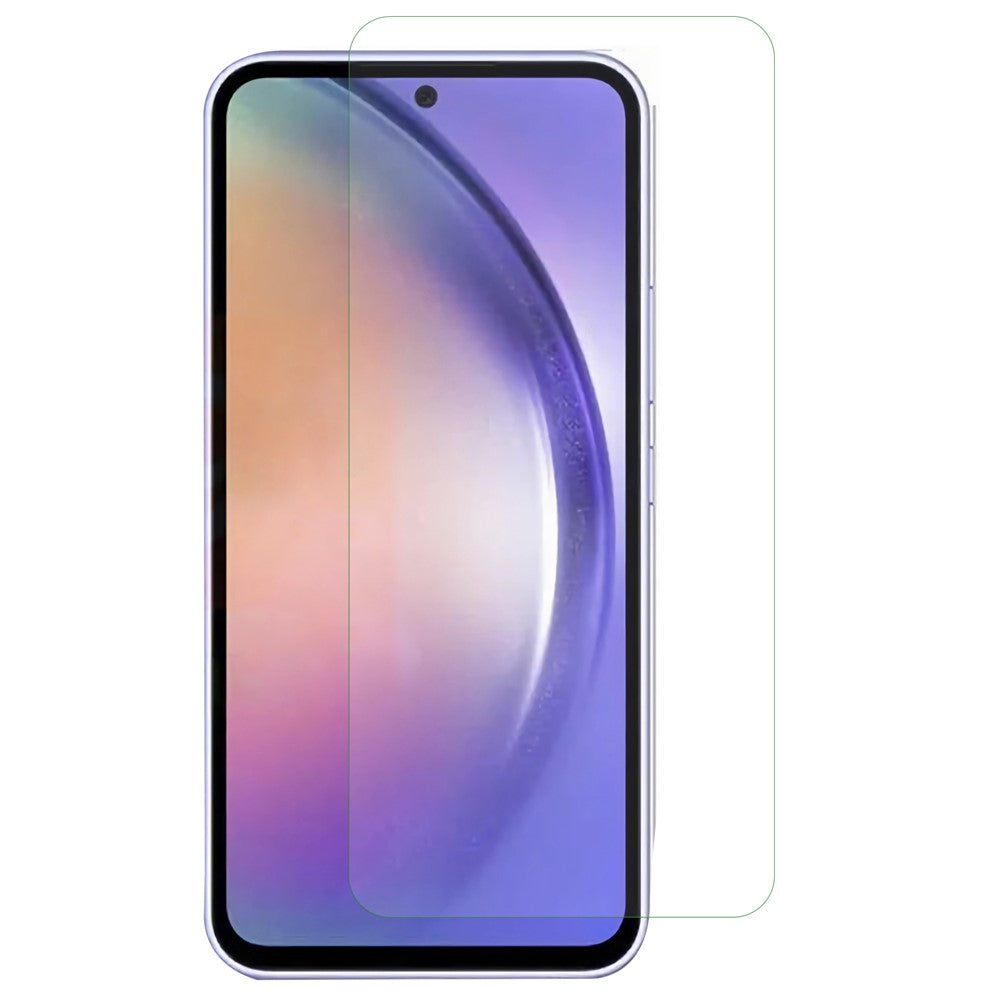 Screen Protector For Samsung Galaxy A54 5G , HD Clear 9H Hardness Tempered Glass 0.25 Arc Edge Film