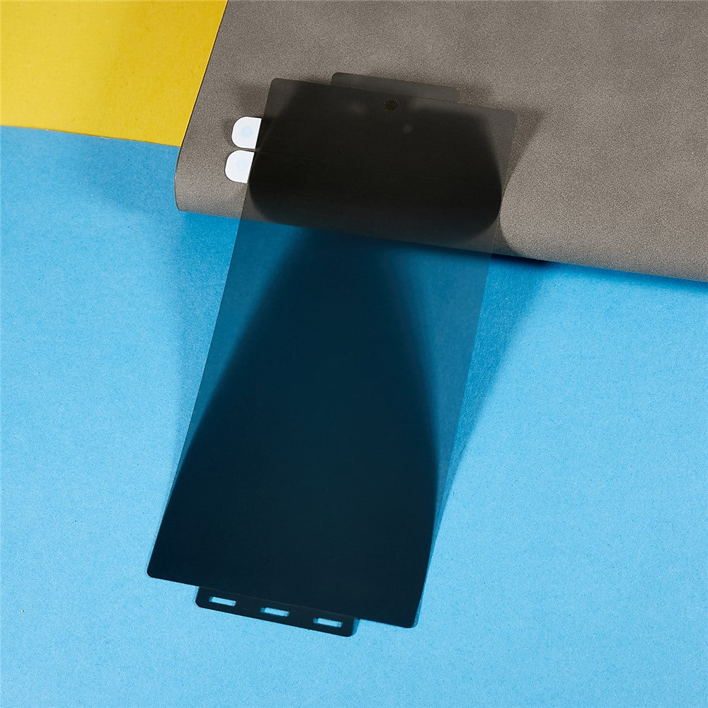 RURIHAI Full Screen Hydrogel Film for Samsung Galaxy S22 Ultra 5G , Anti-peeping TPU Screen Protector