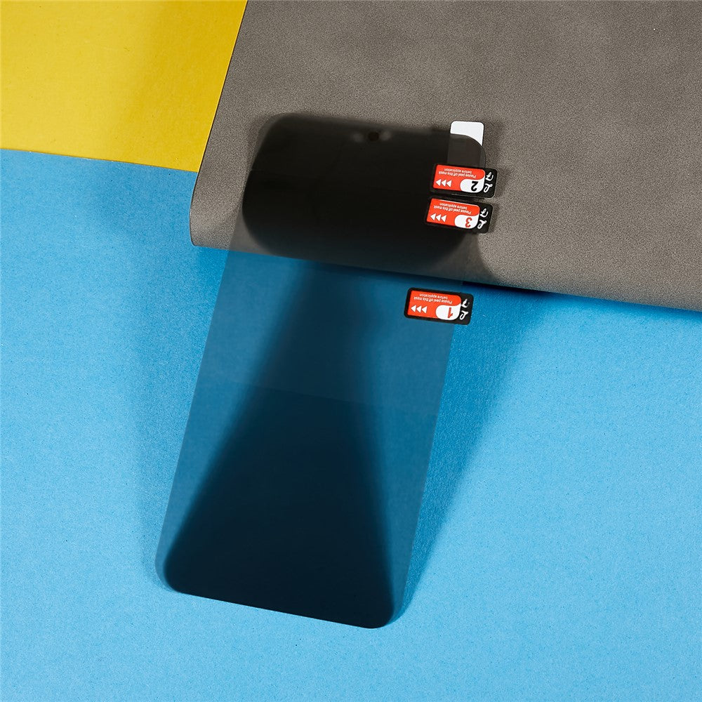 RURIHAI Privacy Hydrogel Film för Huawei P50 Pro 4G, mjukt och flexibelt TPU-skärmskydd, explosionssäker