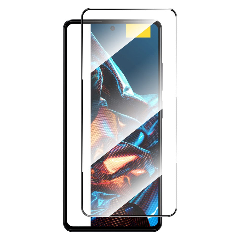 ENKAY HAT PRINCE för Xiaomi Poco X5 5G / Redmi Note 12 5G (Kina) / (Indien) / (Globalt) Helskärmsskydd Helhäftande lim 0,26 mm 2,5D 9H Explosionsskyddande härdat glasfilm