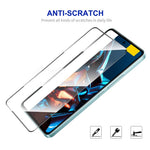 ENKAY HAT PRINCE 2-pack för Xiaomi Poco X5 5G / Redmi Note 12 5G (Kina) / (Indien) / (Globalt) 0,26 mm 9H 2,5D härdat glasfilm, heltäckande lim, helskärmsskydd