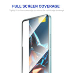 ENKAY HAT PRINCE för Xiaomi Poco X5 Pro 5G / Redmi Note 12 Pro 5G / Note 12 Pro Speed 5G Helskärmsskydd 0,26 mm 2,5D 9H Helhäftande Härdat Glasfilm