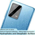 IMAK Rear Camera Lens Protector For Xiaomi Redmi Note 12 Pro+ 5G / Note 12 Explorer 5G / Note 12 Trendy Edition , Tempered Glass Lens Film+Acrylic Lens Cap (Black Version)