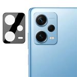 IMAK Rear Camera Lens Protector For Xiaomi Redmi Note 12 Pro+ 5G / Note 12 Explorer 5G / Note 12 Trendy Edition , Tempered Glass Lens Film+Acrylic Lens Cap (Black Version)